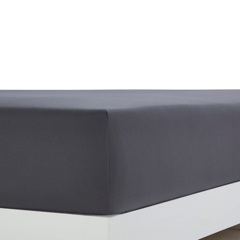 Clara Clark Bed Sheets, Premier 1800 Series 4 Piece Bed Sheet Set, Deep Pocket, Wrinkle, Fade, Stain Resistant, Luxury Soft Bedding Sheets & Pillowcases, Queen, Charcoal Gray - Image 3