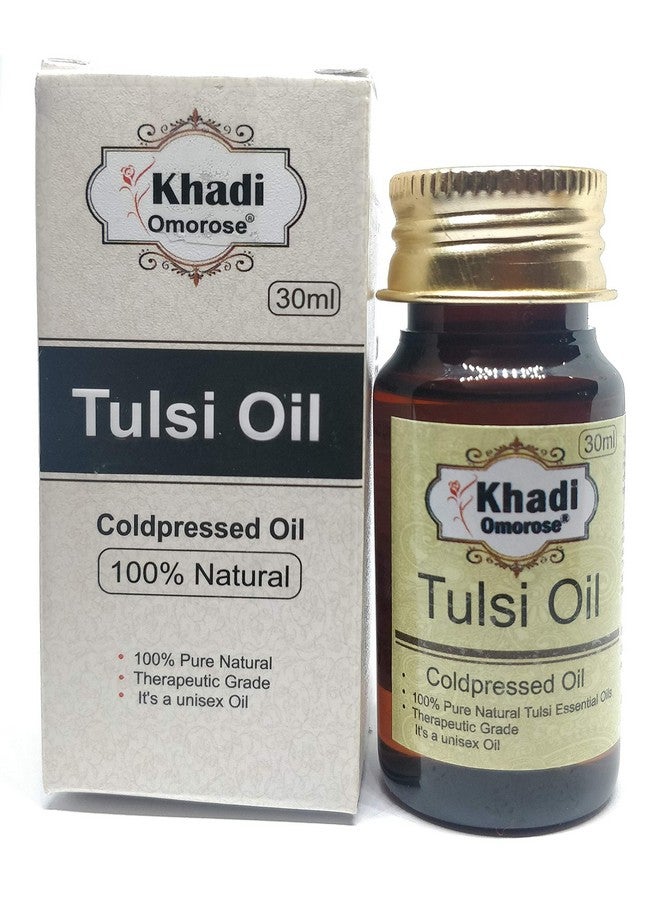 KHADI Omorose Coldpressed Tulsi Oil, 30 Ml
