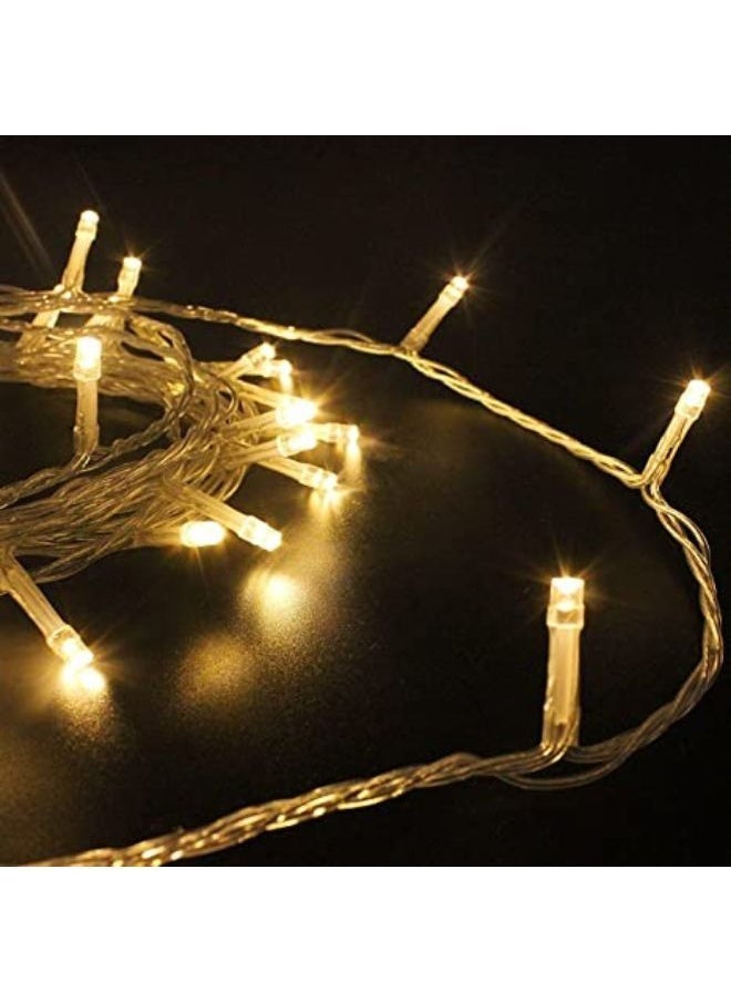 Generic - Fairy Lights Outdoor String 33ft 80 LED with Memory Modes Controller, Extendable Decorations for Wedding Ramadan Patio Indoor - Image 1