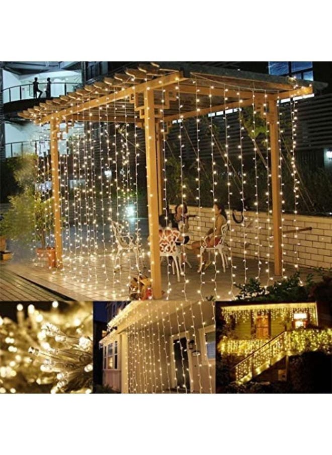 Generic - Fairy Lights Outdoor String 33ft 80 LED with Memory Modes Controller, Extendable Decorations for Wedding Ramadan Patio Indoor - Image 1