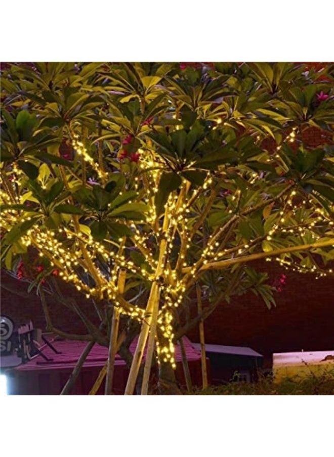 Generic - Fairy Lights Outdoor String 33ft 80 LED with Memory Modes Controller, Extendable Decorations for Wedding Ramadan Patio Indoor - Image 1