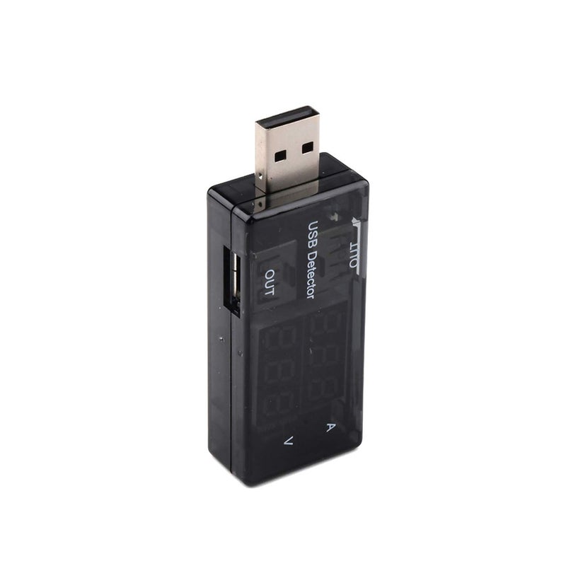 diymore USB Tester USB Meter Tester Voltage Current Tester USB Battery Checker USB C Voltage Current Voltmeter Amp Volt Ammeter Detector USB Mobile Tester USB Cable Charger Detector LED Display - Image 5