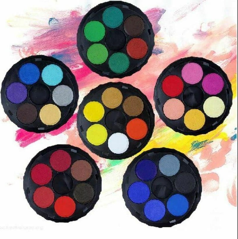 Koh-i-noor 24 Color Watercolors Wheel Stack Pack - Versatile Water Paint Set - Image 3