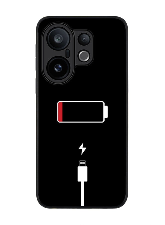 Stylizedd For vivo X200 FE / S30 Pro mini Case,Slim fit Camera Protection, Shockproof Thin Phone cover  - Battery Empty