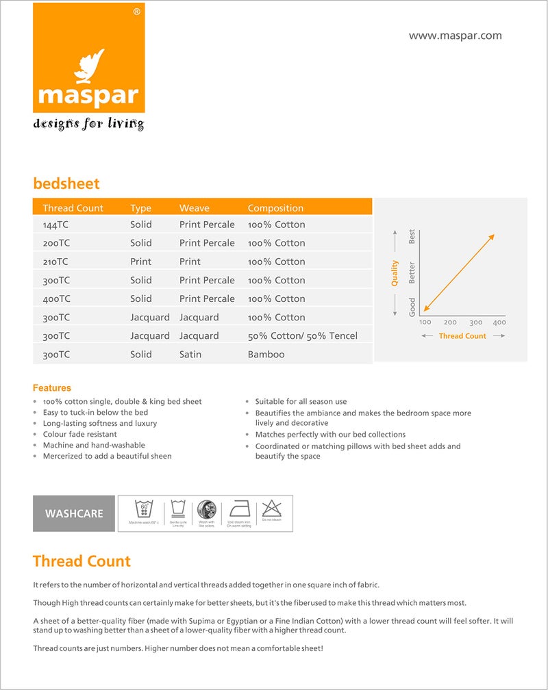 maspar Little Maspar White Water Proof Cotton Sheet - White - Image 3