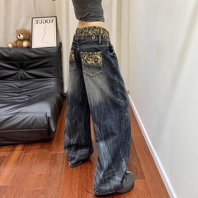 Unisex Casual Daily Denim Jeans - Image 3