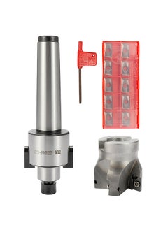 Metal Accuracy CNC Machine Tool MT3-FMB22 Holder Face Mill Arbor 10PCS Carbide Insets Turning Tool
