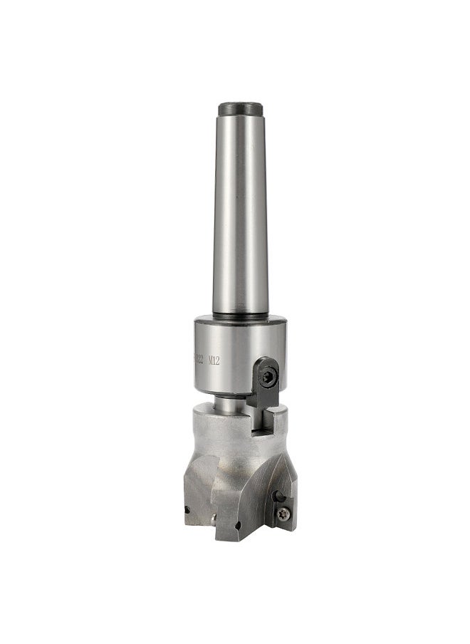 Generic - Metal Accuracy CNC Machine Tool MT3-FMB22 Holder Face Mill Arbor 10PCS Carbide Insets Turning Tool - Image 1