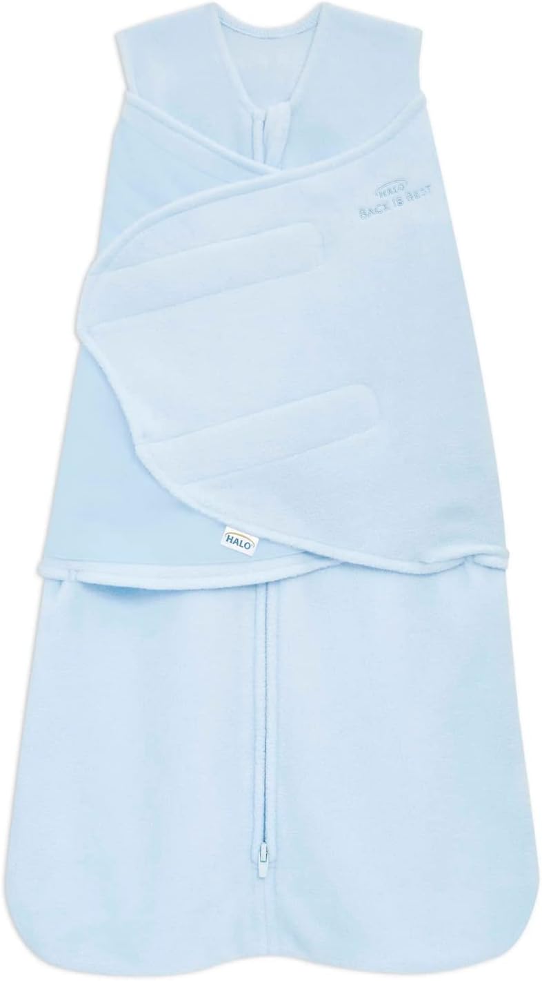 HALO Micro-Fleece Sleepsack Swaddle - Baby Blue - Image 1