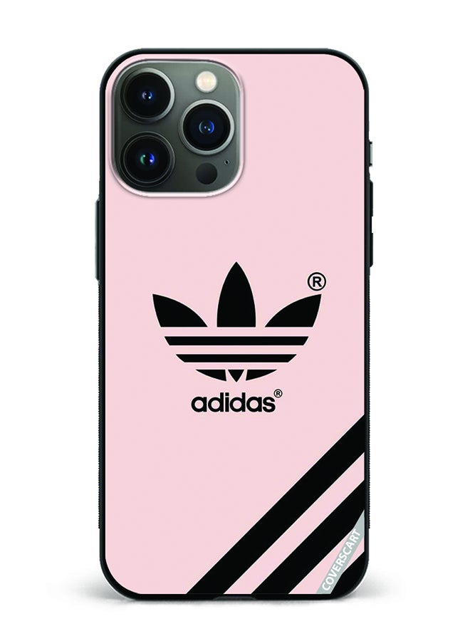 COVERSCART Protective Case Cover For Apple iPhone 14 Pro Max Adidas Design Pink