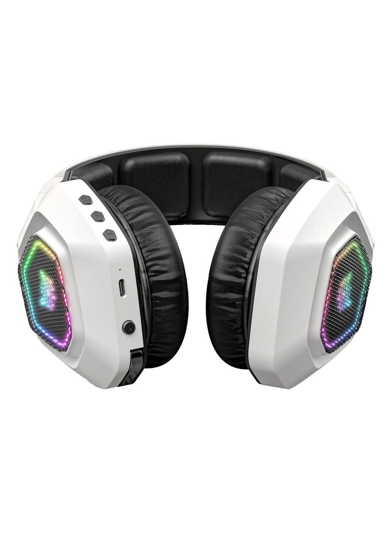 ONIKUMA B100 2.4G Wireless Bluetooth 5.3 Wired Over-ear Headset RGB Light E-sports Gaming Headphone - Image 3