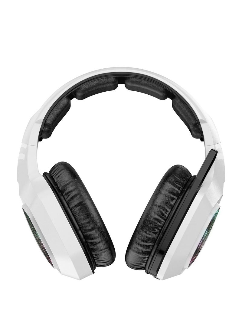 ONIKUMA B100 2.4G Wireless Bluetooth 5.3 Wired Over-ear Headset RGB Light E-sports Gaming Headphone - Image 4