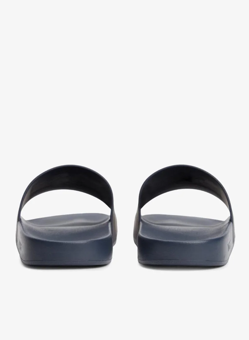 TOMMY JEANS Dark Night Navy Essential Pool Slides for Men | Best Price UAE