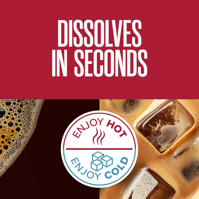 Folgers Classic Roast Instant Coffee, 8-Ounce Jar - Image 2