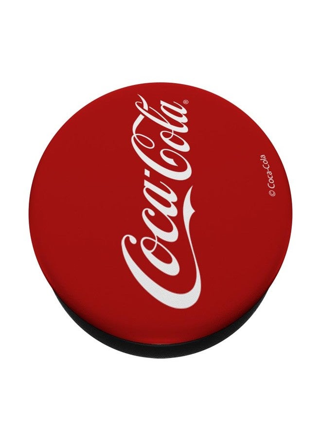 Coca-Cola 2007 Logo Red And White PopSockets Adhesive PopGrip - Image 2