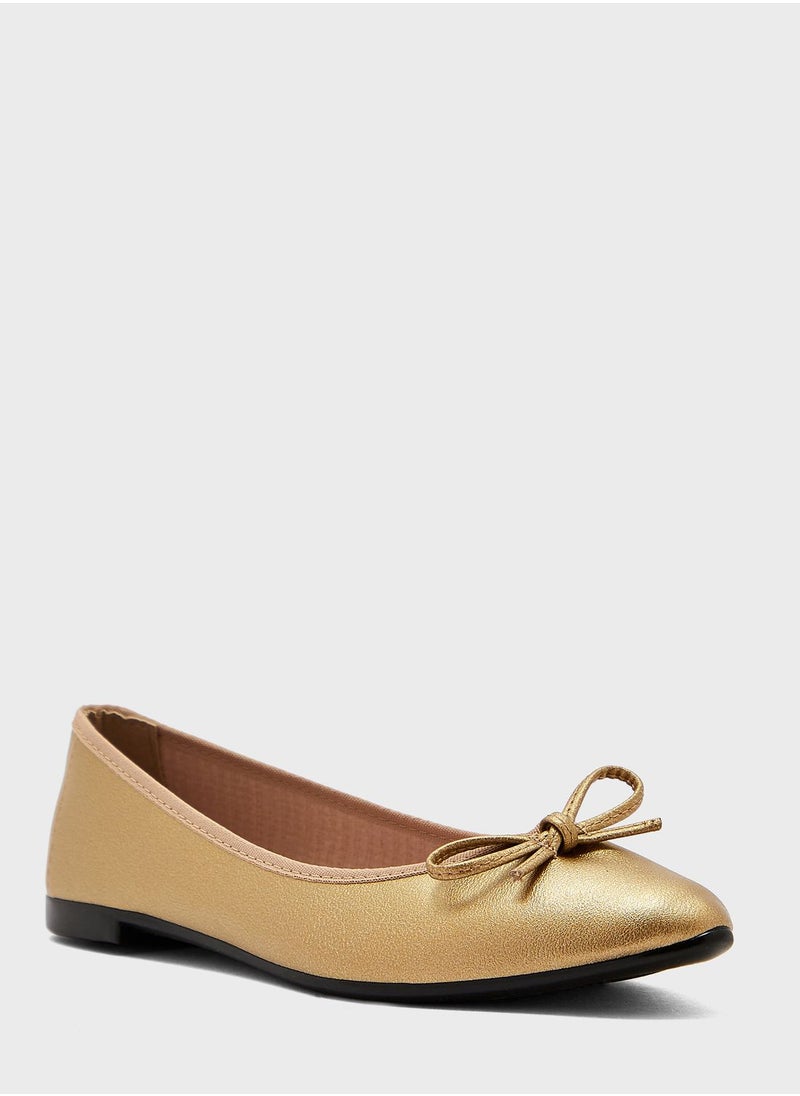 MOLECA - Bow Knot Ballerinas - Image 1