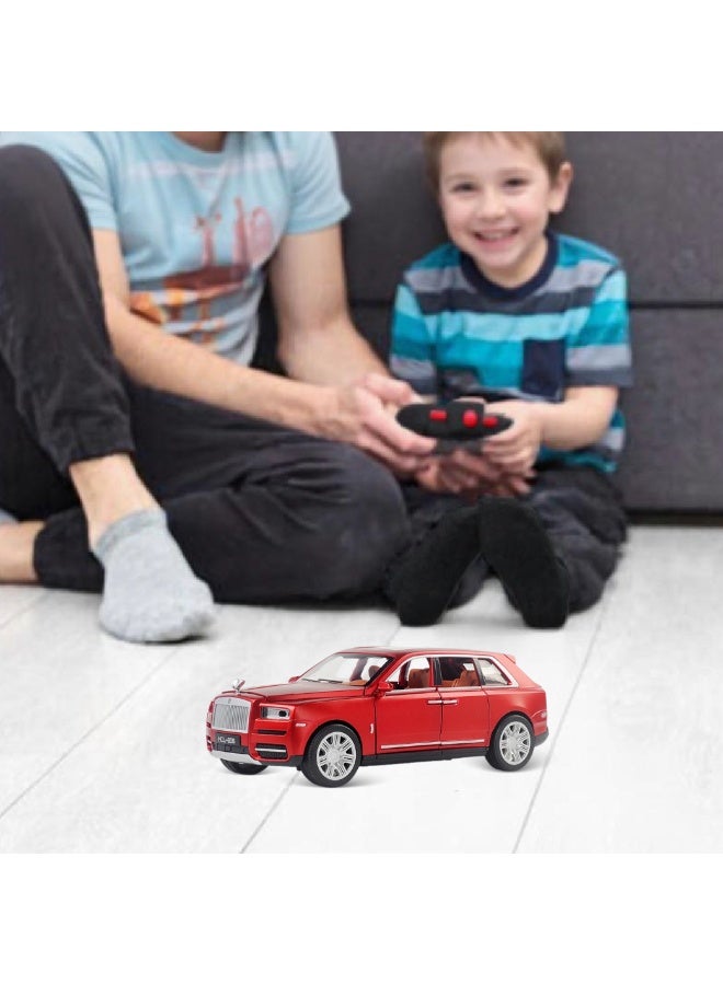 فونسترز سيارة رولز رويس كولينان من فنسترز بمقياس 1:22 تعمل بالتحكم عن بُعد - سيارة مصنوعة من سبائك معدنية مصبوبة مزودة بمصابيح LED، وجهاز تحكم عن بُعد كامل الوظائف، وبطارية قابلة لإعادة الشحن - نموذج فاخر يعمل بالتحكم عن بُعد للأطفال وهواة الجمع - Image 3