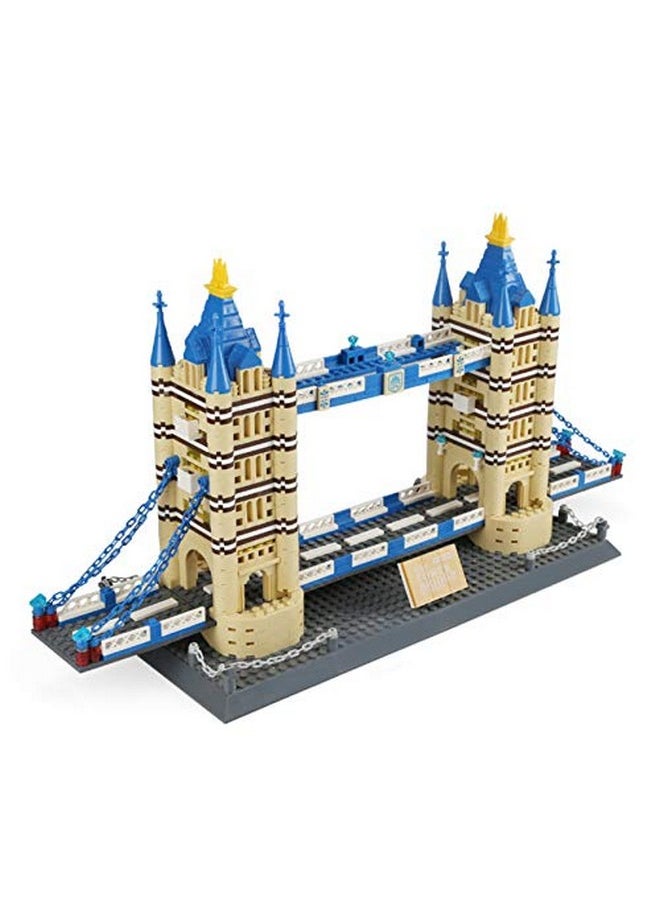 Apostrophe Games Apostrophe Games Tower Bridge Building Block Set - 1,052 Pieces London Tower Bridge Model Building Blocks for Adults and Kids - Architecture Kit Famous Landmark Series  - Image 3