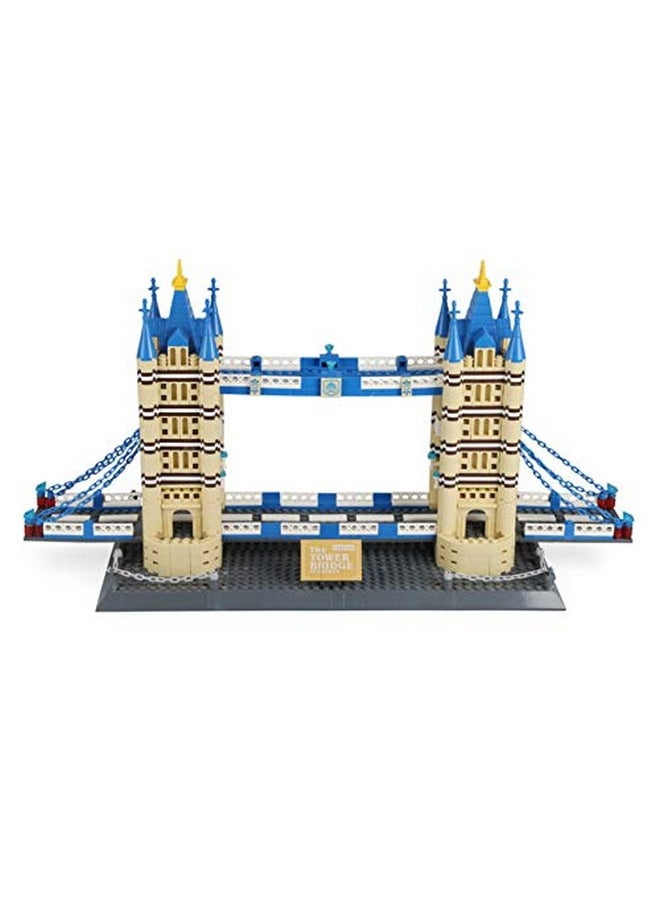 Apostrophe Games Apostrophe Games Tower Bridge Building Block Set - 1,052 Pieces London Tower Bridge Model Building Blocks for Adults and Kids - Architecture Kit Famous Landmark Series  - Image 2