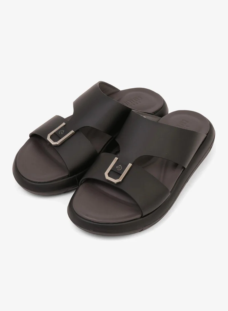UOMO Cavalier  UOMO CAVALIER MENS PULSE ARABIC SANDALS BLACK for Men | Best Price UAE