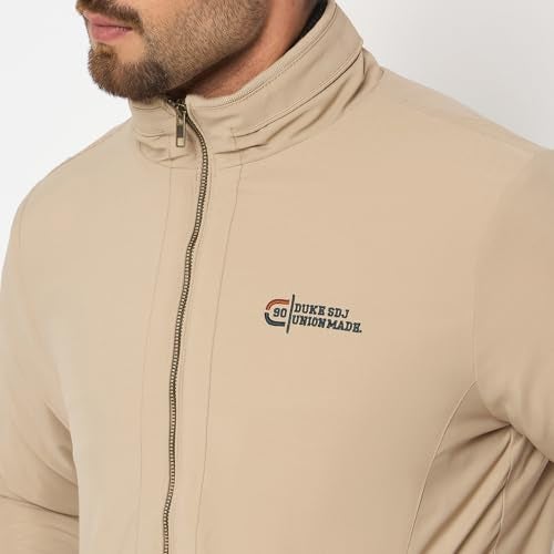 Duke Stardust Men Full Sleeve Jacket (SDZ3013R_Cream_M) - Image 3