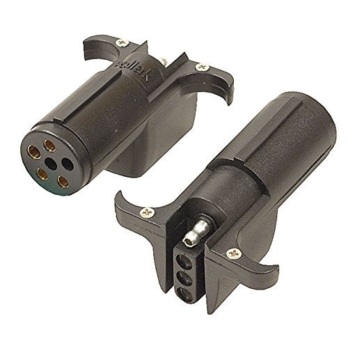 POLLAK - 301.1063 12-717EP 6-Way Round Pin to 4-Way Flat Adapter - Image 1