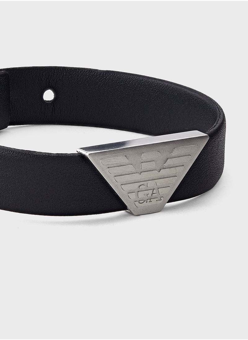 EMPORIO ARMANI Egs2985040 Leather Bracelet  - Image 3