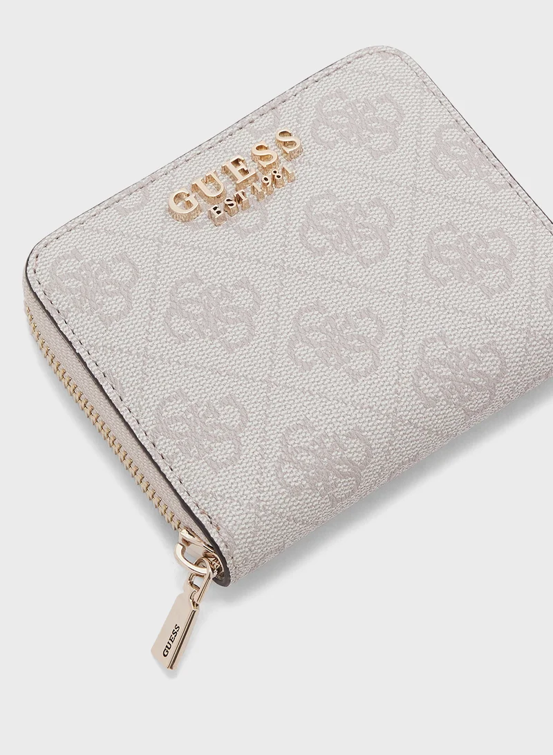 GUESS Laurel Small  Zip Around Wallet