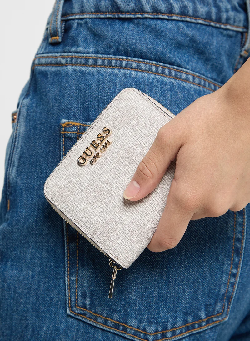 GUESS Laurel Small  Zip Around Wallet