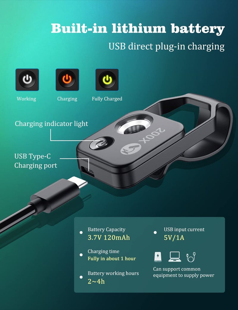 Miao Lab Phone Microscope with CPL Lens/LED Light, Nano Zoom 200X Pocket Microscope Camera Attachment with Universal Clip for Most iPhone/Andriod Phone - The Best Gift to Enjoy Microworld for Kids and Adults - Image 4