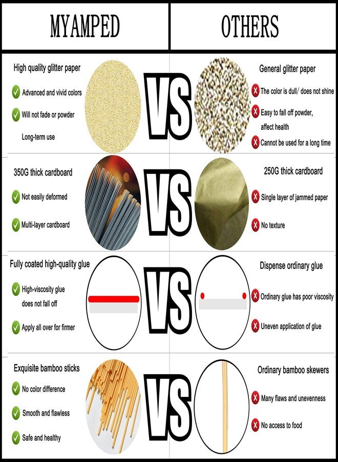 AHAORAY It's a Cake Topper - Glitter Golden Boy or Girl Baby Reveal Party Cake Decorations, Perfect for Gender Reveal, Baby Shower or Photo Booth Props - Image 5