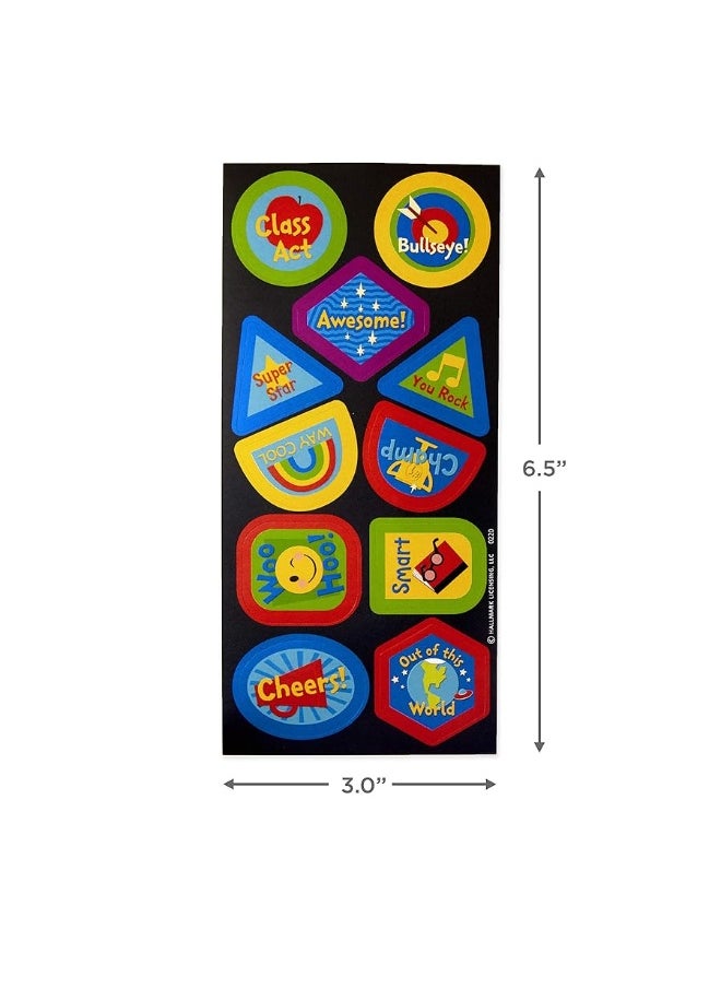 Hallmark Hallmark Stickers for Kids (Pack of 258 Stickers, 16 Sheetsâ€”Mermaids, Rainbows, Hearts, Dogs, Cats, Donuts)  - Image 2