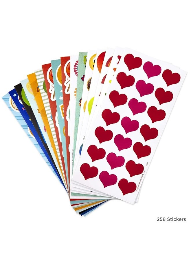 Hallmark Hallmark Stickers for Kids (Pack of 258 Stickers, 16 Sheetsâ€”Mermaids, Rainbows, Hearts, Dogs, Cats, Donuts)  - Image 4