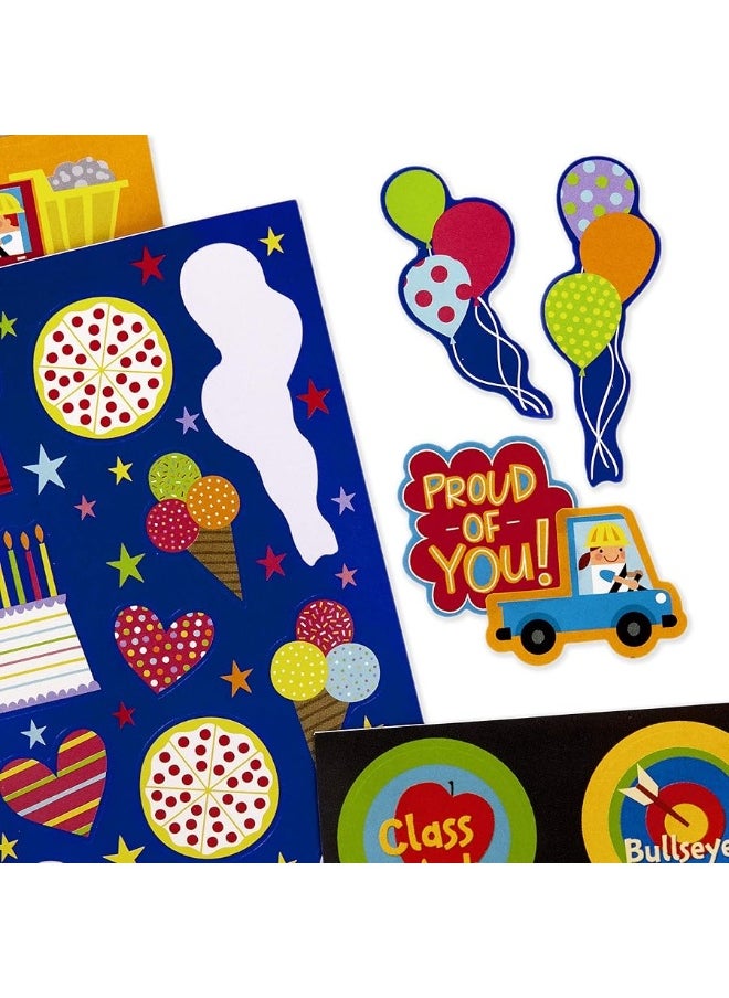 Hallmark Hallmark Stickers for Kids (Pack of 258 Stickers, 16 Sheetsâ€”Mermaids, Rainbows, Hearts, Dogs, Cats, Donuts)  - Image 5