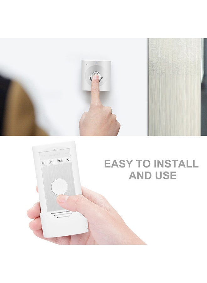 Y&D 2-Way Wireless Voice Intercom Doorbell White  - Image 3