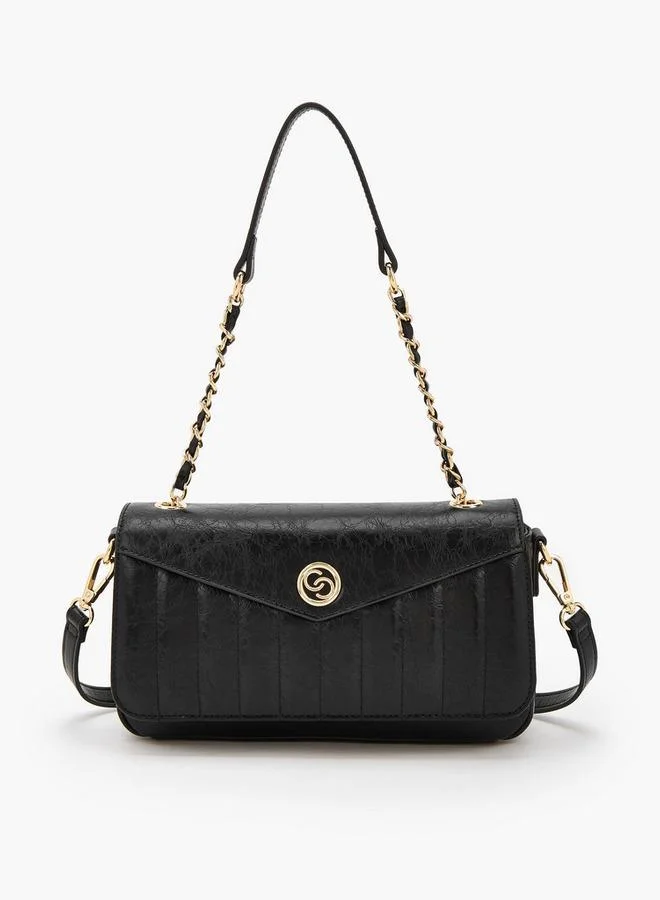 سيليست حقيبة كروس بودي مبطنة بحزام قابل للفصل