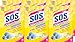 S.O.S SOS Clean n Toss Steel Wool Soap Pads 15 Count Pack of 6 - Image 1