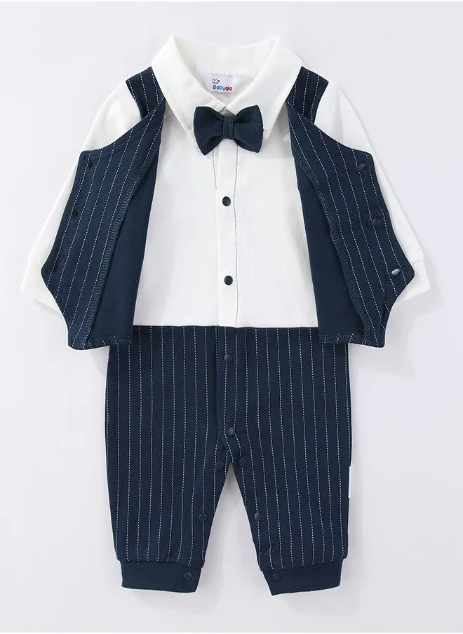 babyqlo Tiny Gentleman Suit Romper for Baby Boys