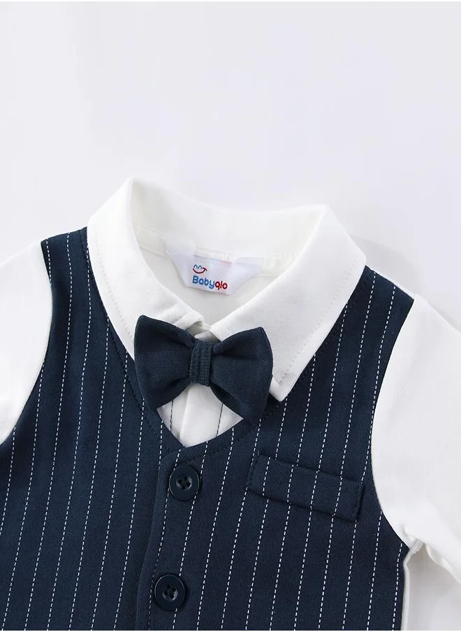 babyqlo Tiny Gentleman Suit Romper for Baby Boys