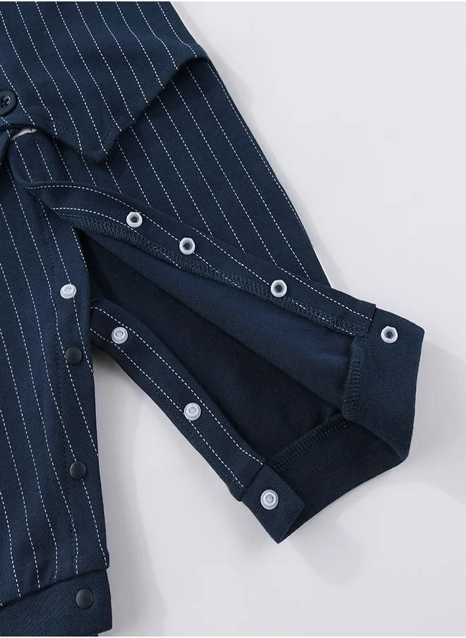 babyqlo Tiny Gentleman Suit Romper for Baby Boys