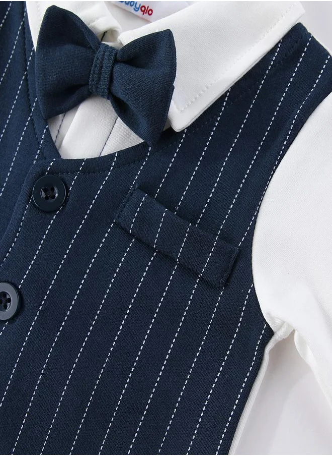 babyqlo Tiny Gentleman Suit Romper for Baby Boys