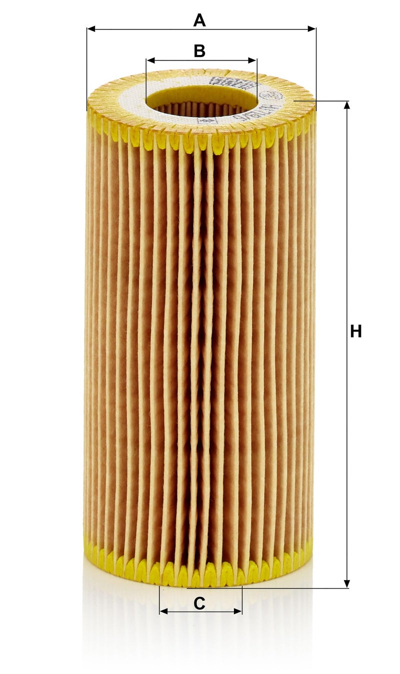 Mann Filter HU 719/6 x Cartridge Oil Filter Replacement Compatible With Audi RS3, TT Quattro, TT RS Quattro - Image 3