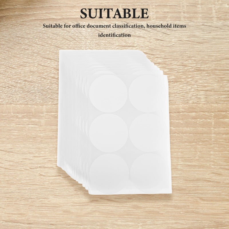 Removable Writable Dot Stickers 50 Sheets Adhesive Labels For Food Freezer Containers Moving - Image 5