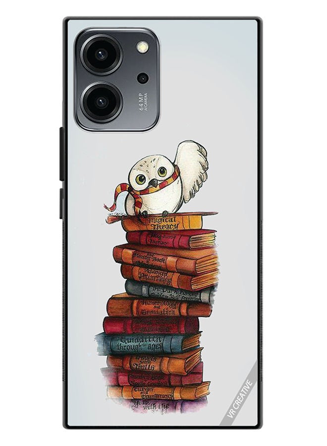 VR CREATIVE Protective Case Cover For Honor 80 SE Hogwards Owl Design Multicolour - Image 1