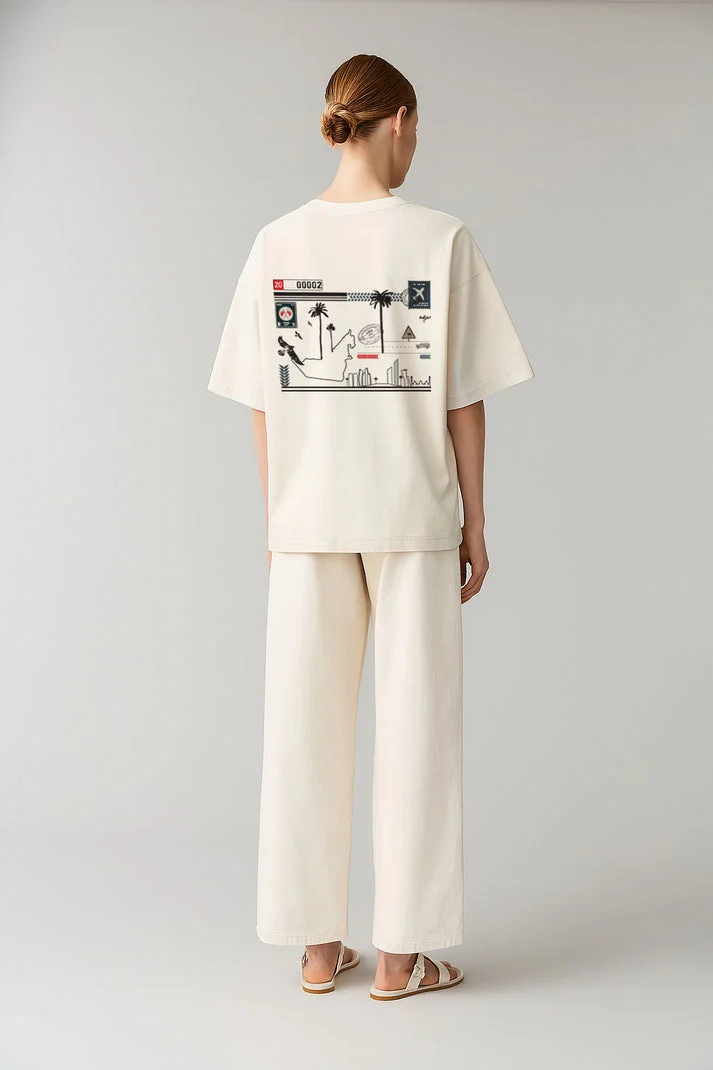 Terribly Real  ABU DHABI Verified | Off-White T-Shirt  | Best Price UAE
