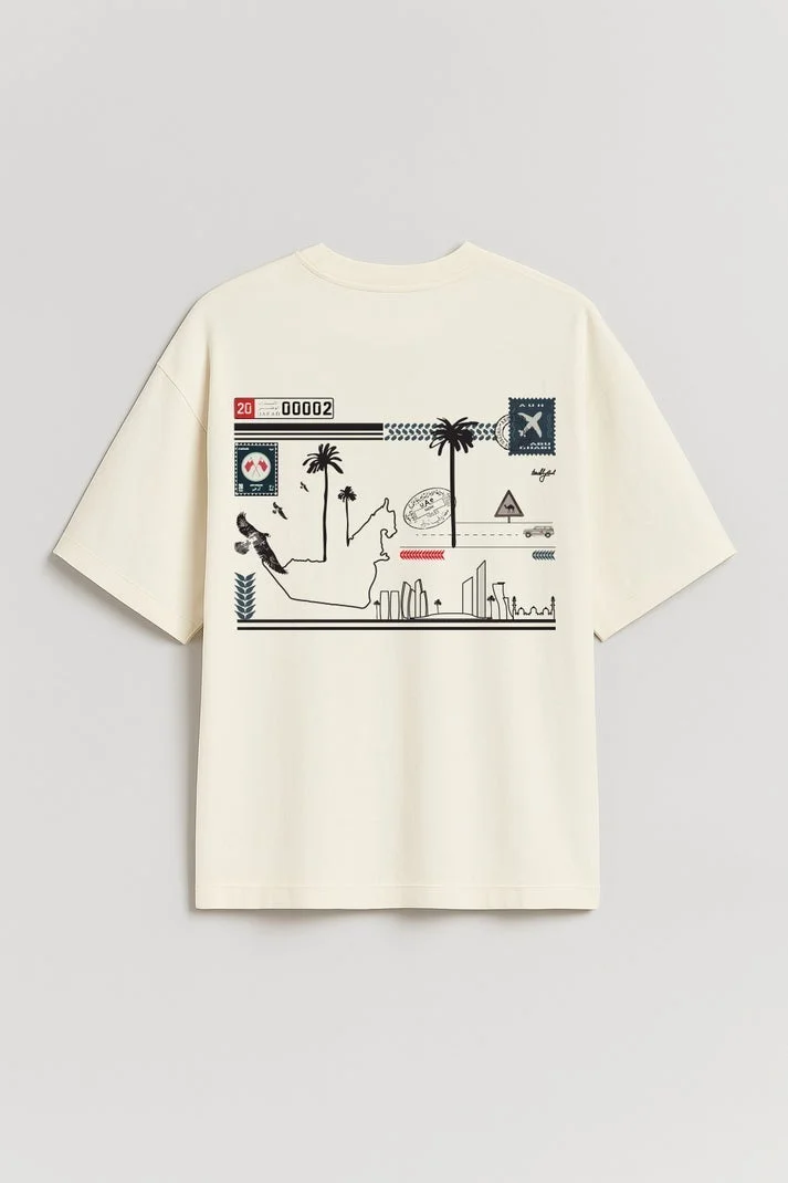 تيربلي ريل ABU DHABI Verified | Off-White T-Shirt
