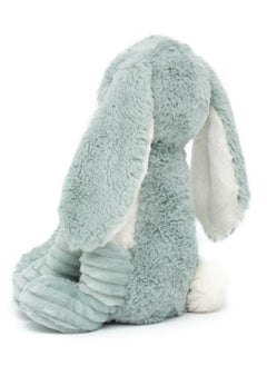 Les Deglingos Toudou the Rabbit Plush Toy - Beige Corduroy Bunny with Soft Ears, Eco-Friendly, Machine Washable, Ideal for Babies and Toddlers  - Image 4