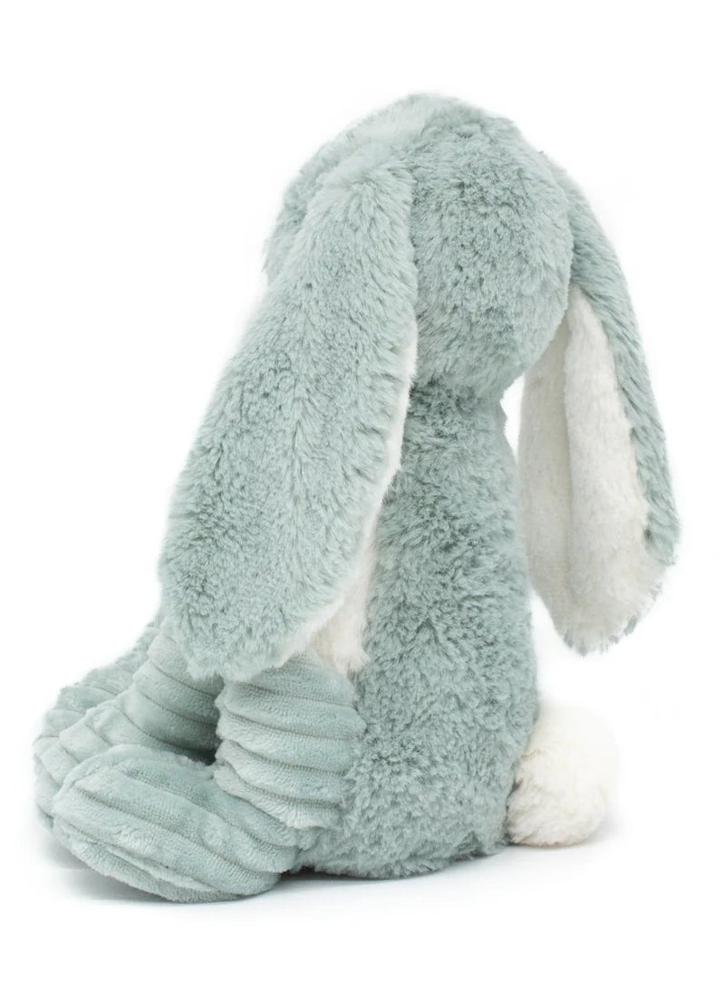 Les Deglingos - Toudou the Rabbit Plush Toy - Beige Corduroy Bunny with Soft Ears, Eco-Friendly, Machine Washable, Ideal for Babies and Toddlers - Image 1