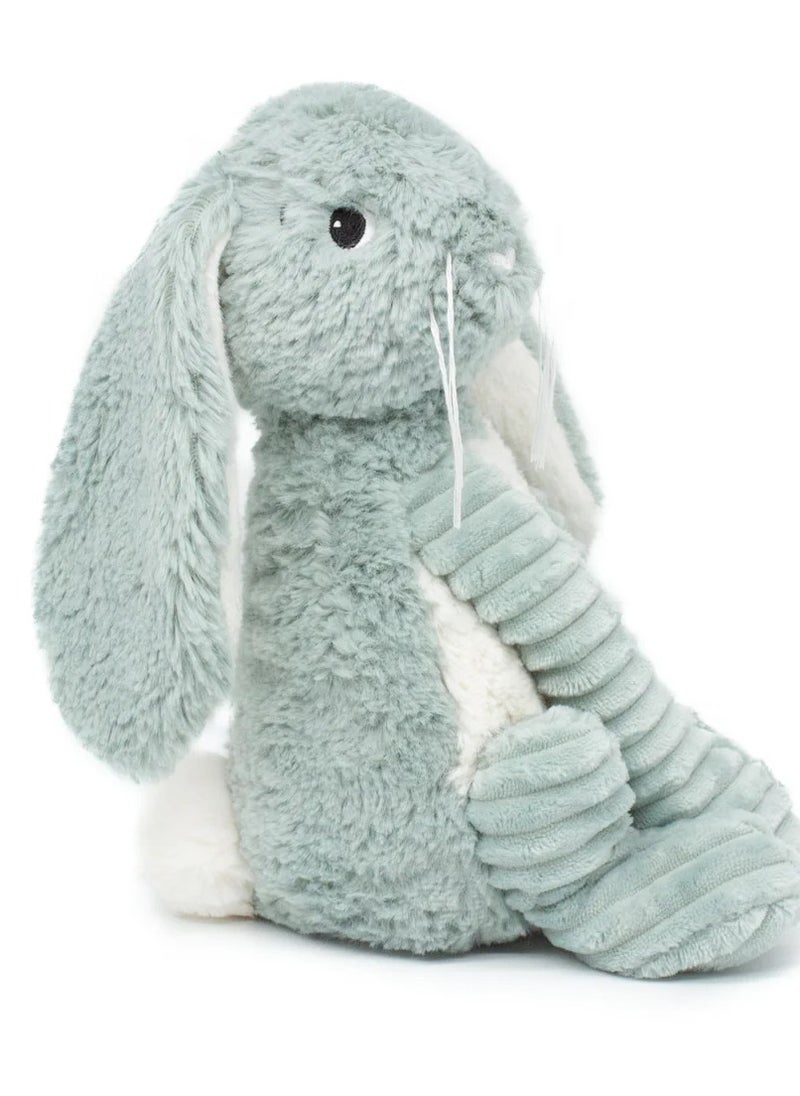 Les Deglingos - Toudou the Rabbit Plush Toy - Beige Corduroy Bunny with Soft Ears, Eco-Friendly, Machine Washable, Ideal for Babies and Toddlers - Image 1