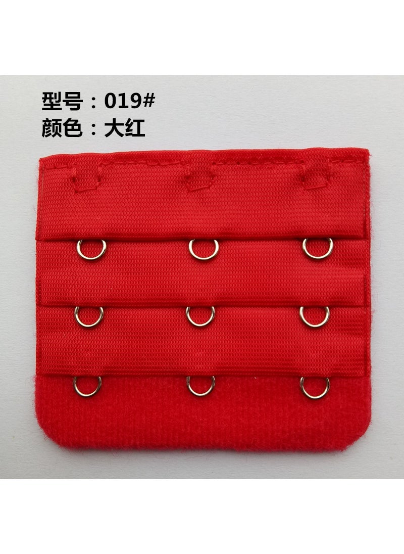 Generic Three-row three-button stainless steel Bra extension buckle three-row three-button underwear extension buckle factory direct delivery color card  - Image 3